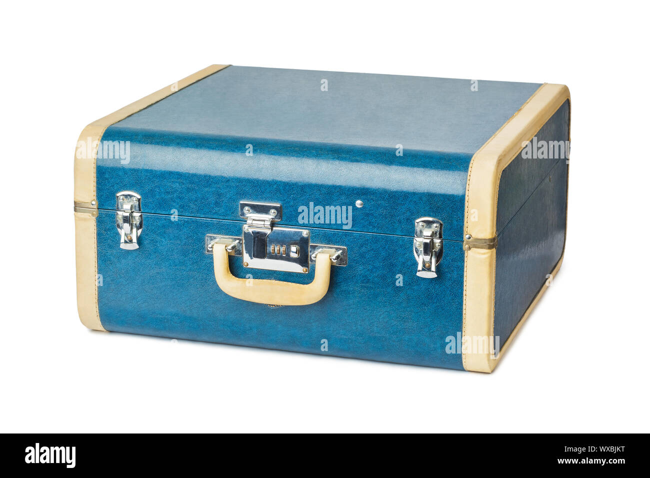 Vintage travel suitcase Stock Photo