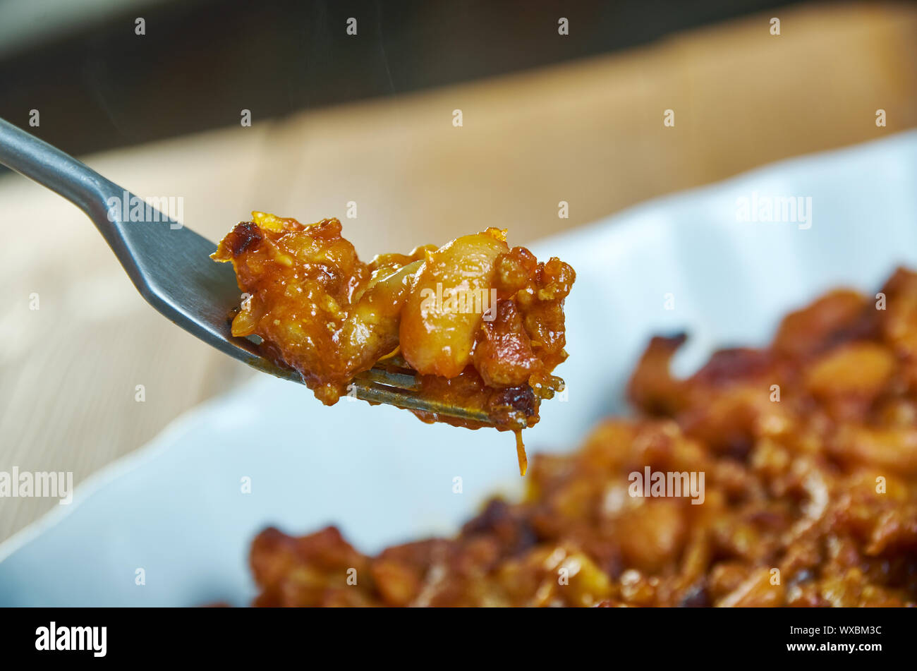 Poor Man Husband Casserole Stock Photo - Alamy