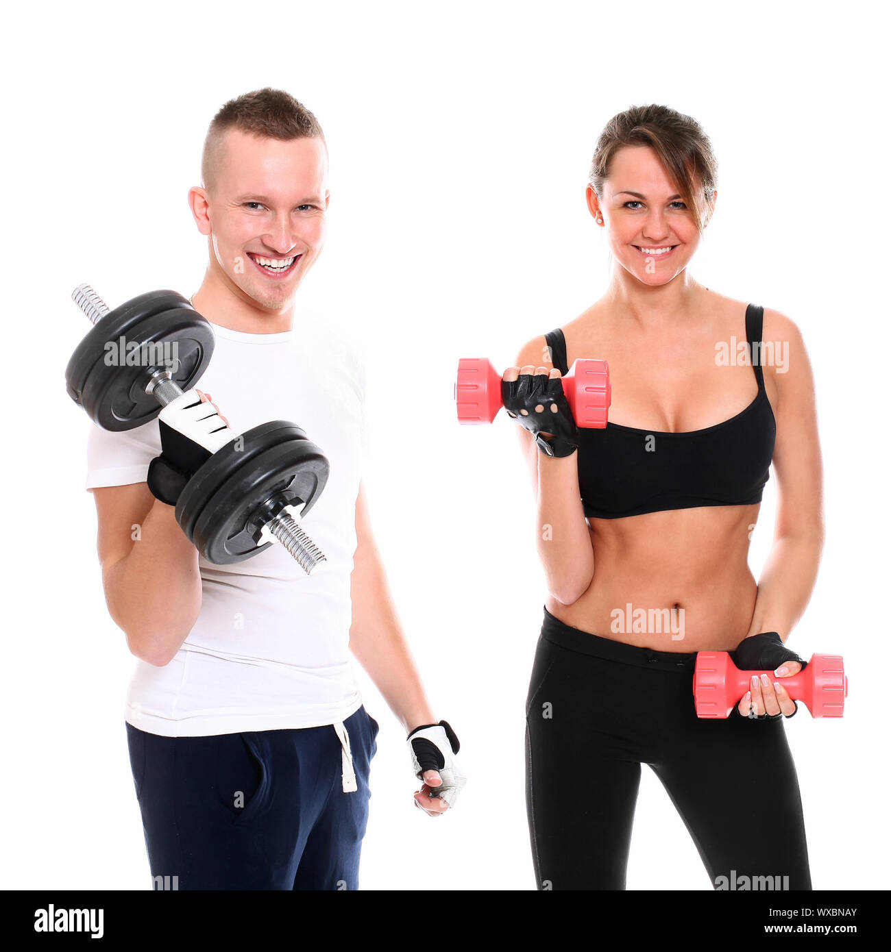 Sport Women Doing Fitness With Dumbbell Biceps Curl To Shoulder Press  Exercise In 3 Steps Fitness With Workout Equipment Of Gym Stock  Illustration - Download Image Now - iStock