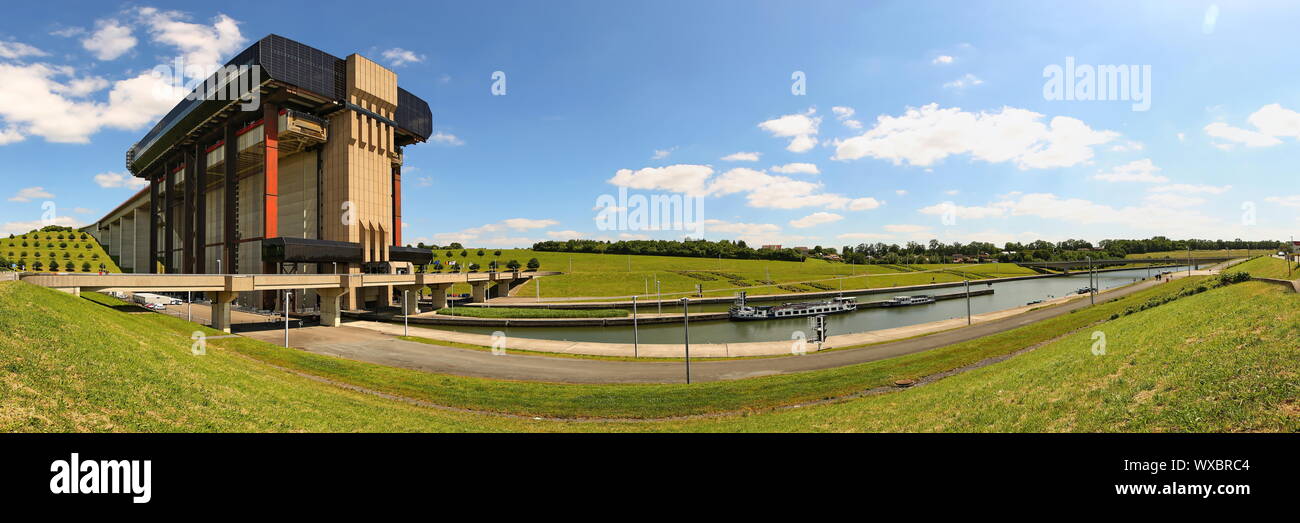 Strépy-Thieu Stock Photo