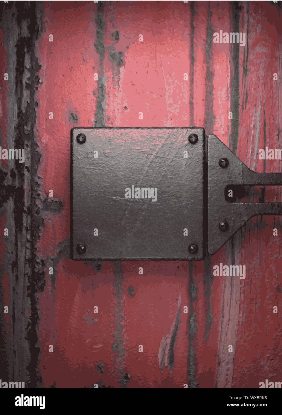 Old metal background Stock Vector Image & Art - Alamy