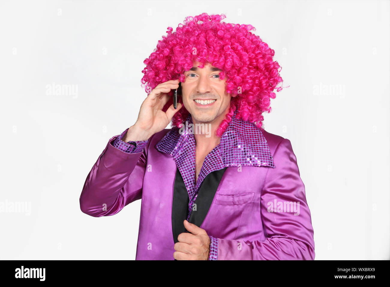 70s Disco Costume High Resolution Stock Photography And Images Alamy