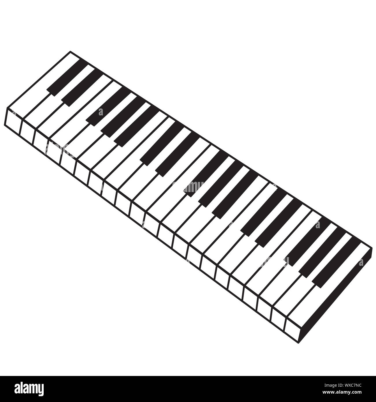 Musical instrument keyboard Stock Photo Alamy