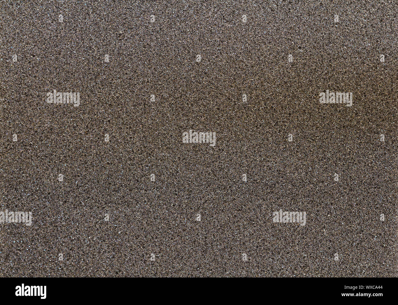 Close up black sponge texture and background, sponge surface Stock Photo