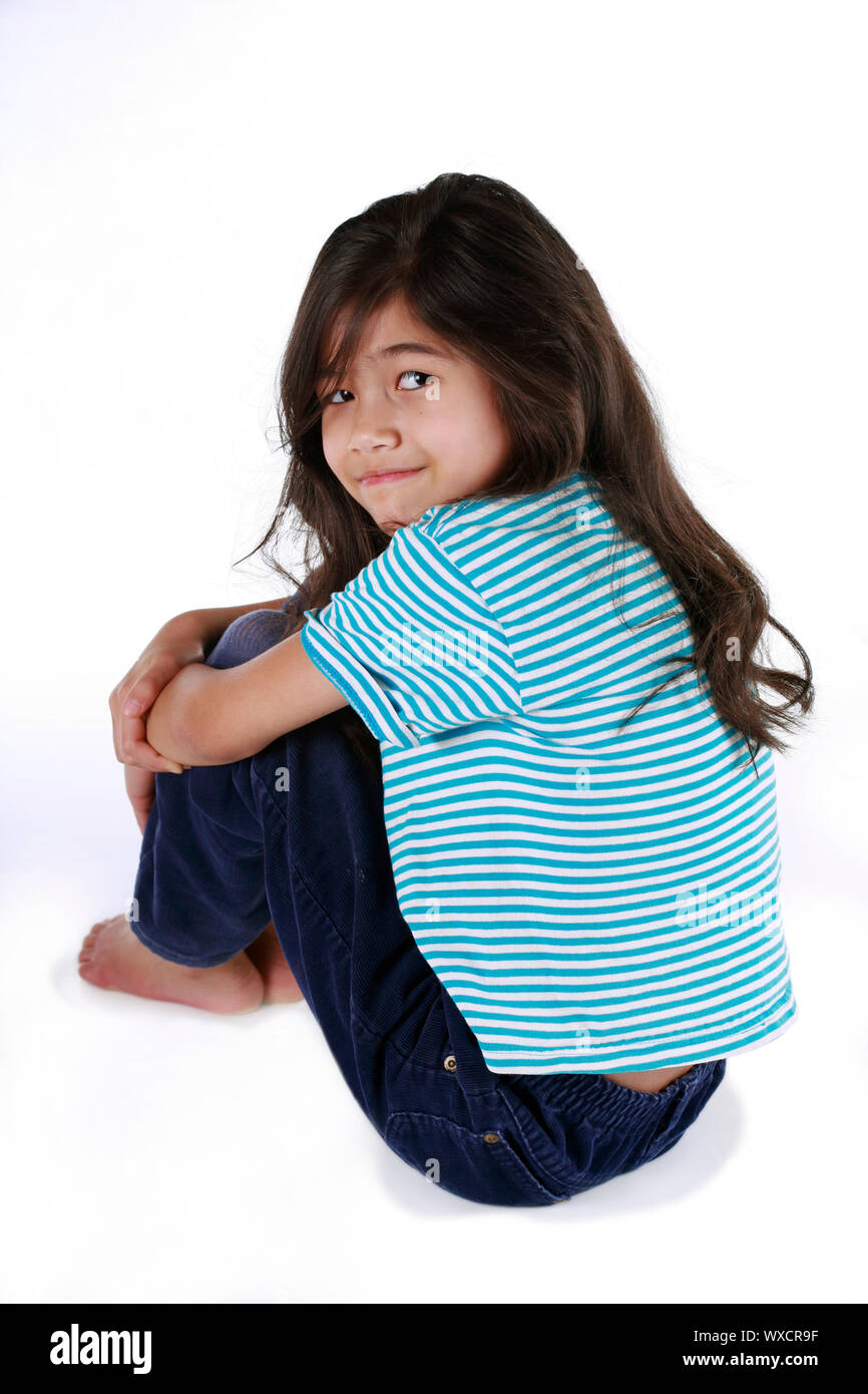 Arms around knees hires stock photography and images Alamy