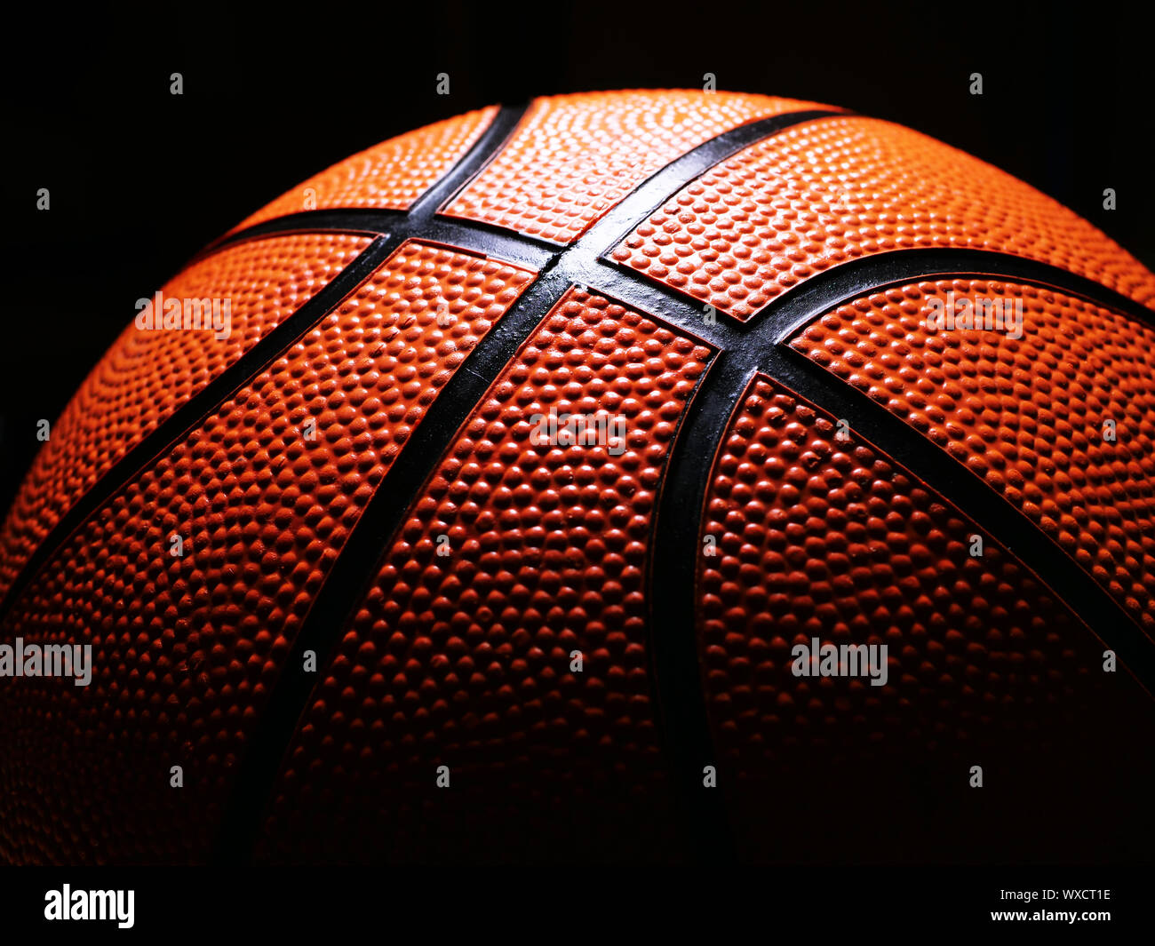 Basketball close up image Stock Photo