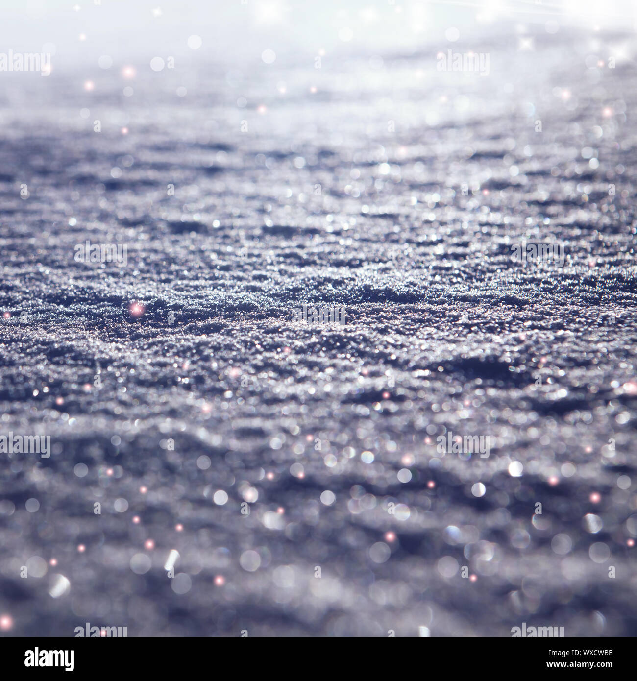 scintillate snow, flashing festive lights background Stock Photo Alamy