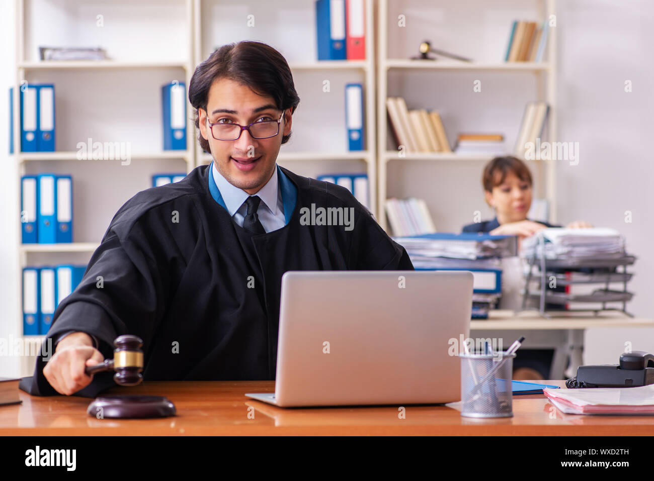 Lawyers gown hires stock photography and images Alamy