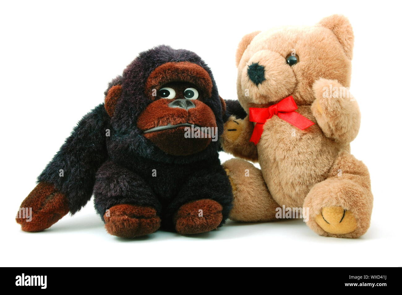 toy teddy bear isolated on white background Stock Photo - Alamy