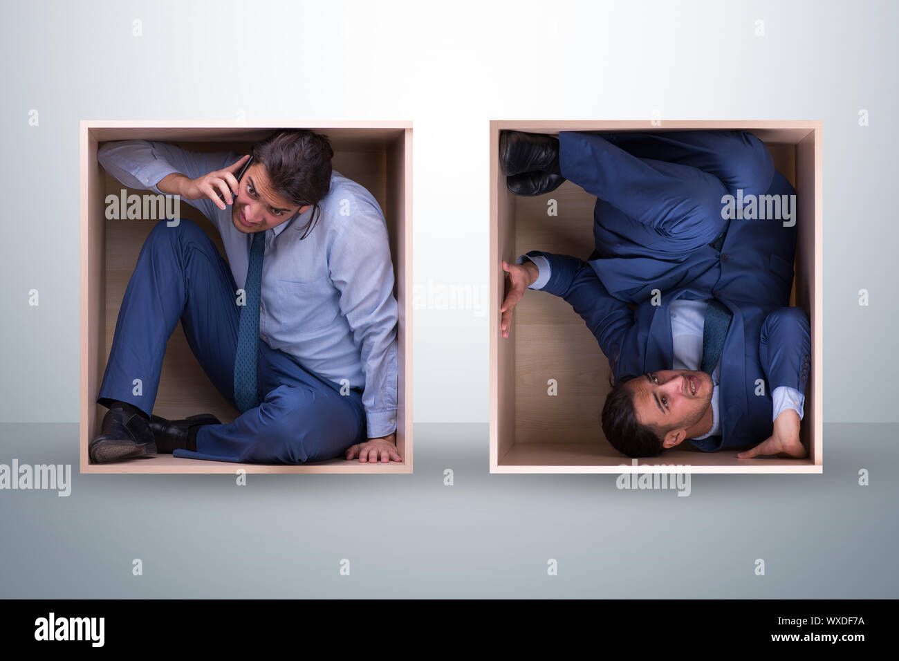 Angry Cubicle Angry employee at cubicle hi-res stock photography and images - Alamy