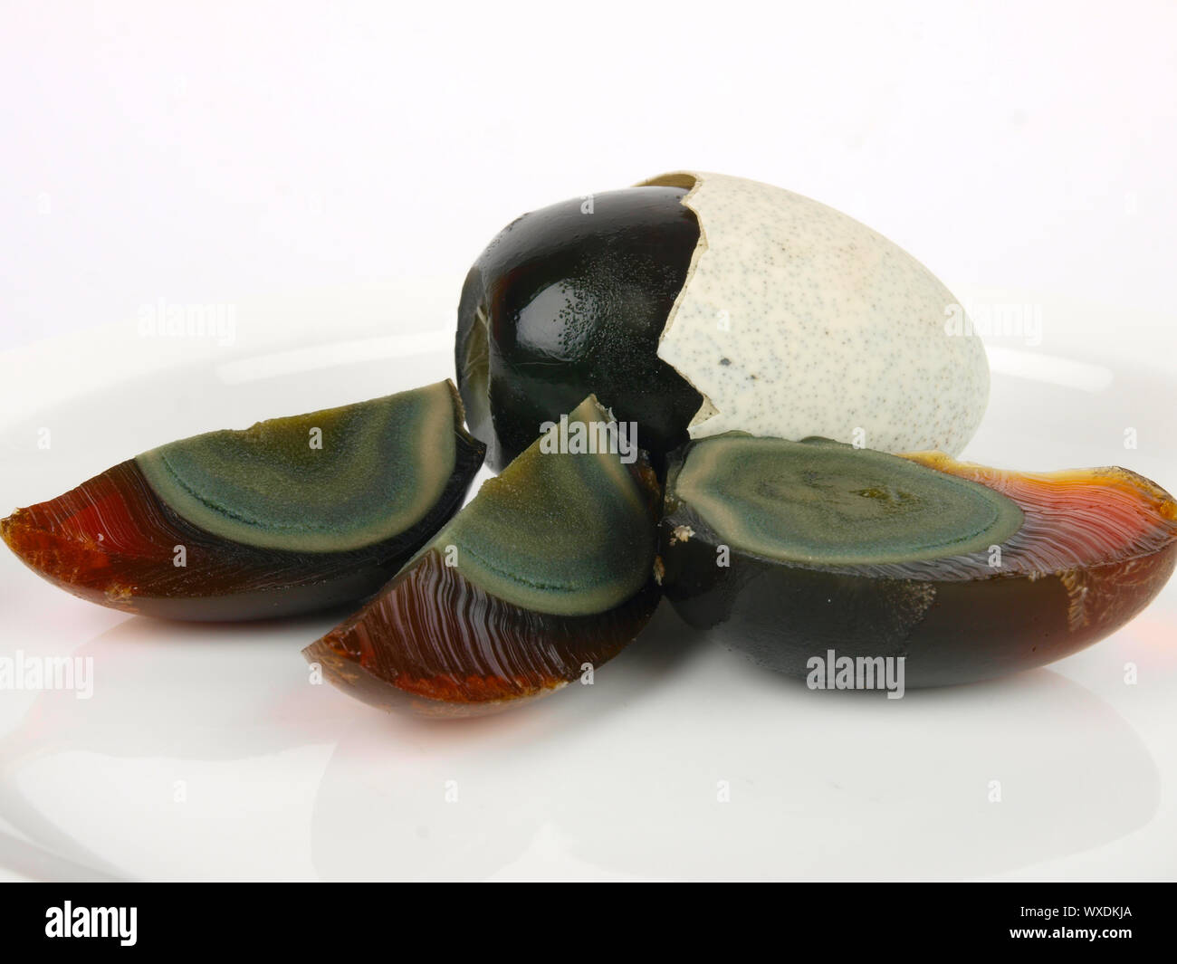 Preserved duck eggs Stock Photo - Alamy