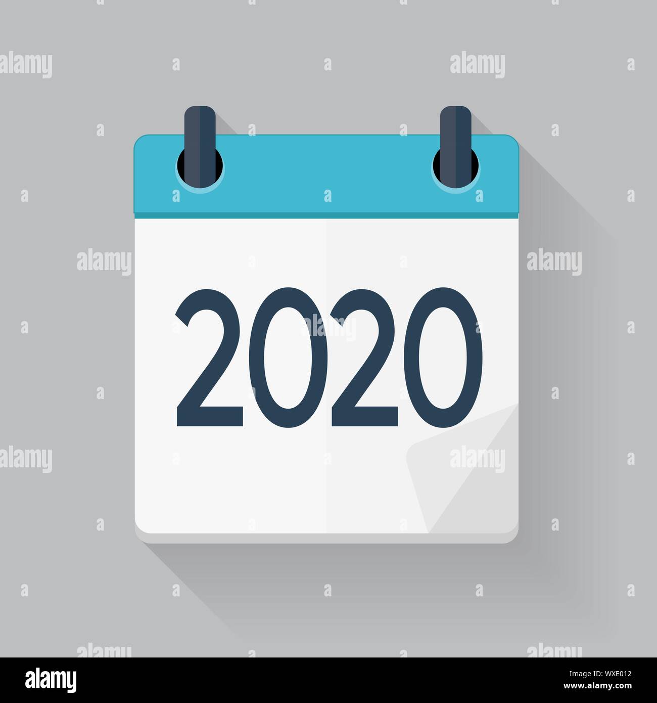 2020 New Year and Merry Christmas Background. Vector Illustration Stock ...