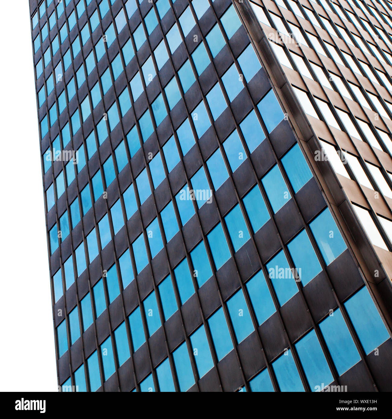 modern office building against the blue sky Stock Photo - Alamy