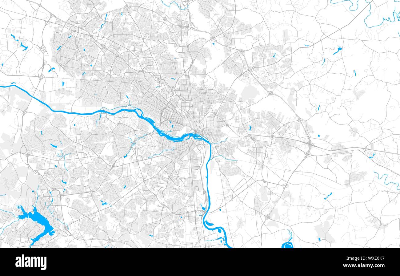 Map Of Richmond And Surrounding Areas Map Of Richmond High Resolution Stock Photography And Images - Alamy