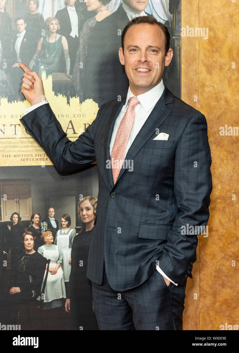New York, NY - September 16, 2019: Harry Hadden-Paton attends the ...
