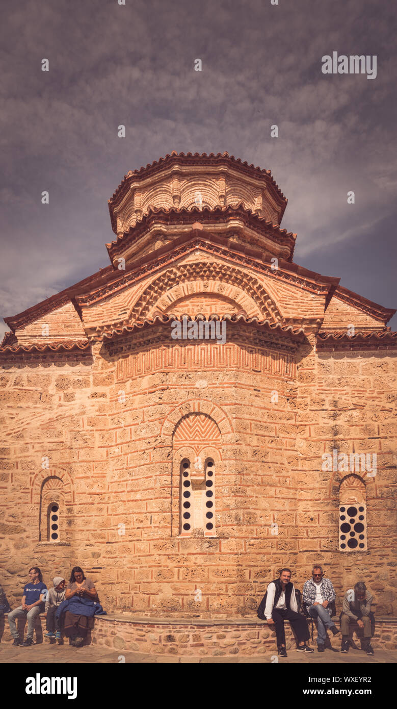 Church in Holy Monastery of Varlaam Stock Photo Alamy