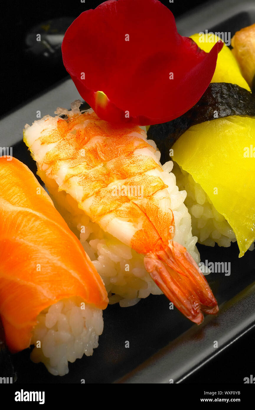 Salmon rose sushi hires stock photography and images Alamy