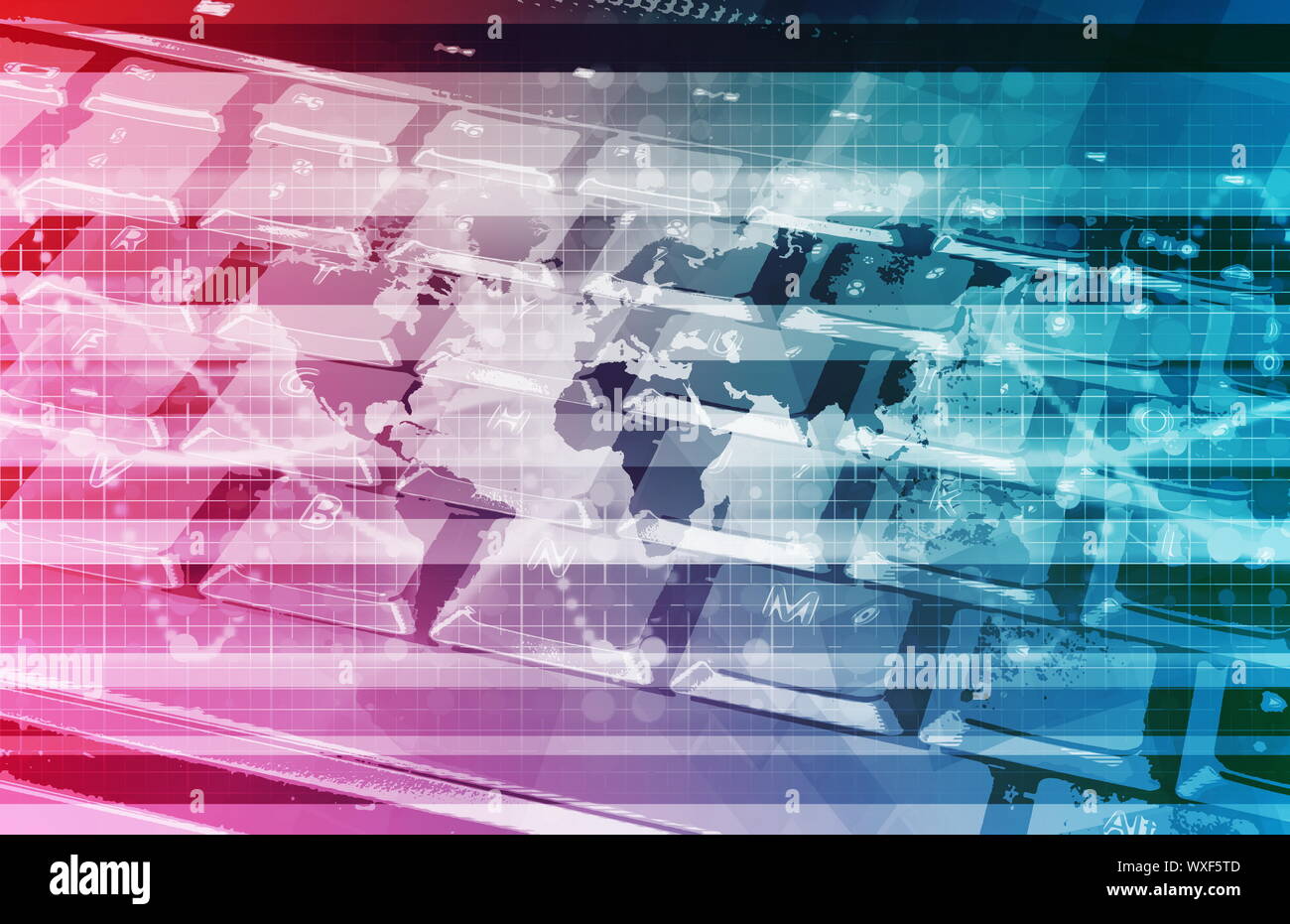 Global Information Technology Startup as a Image Stock Photo