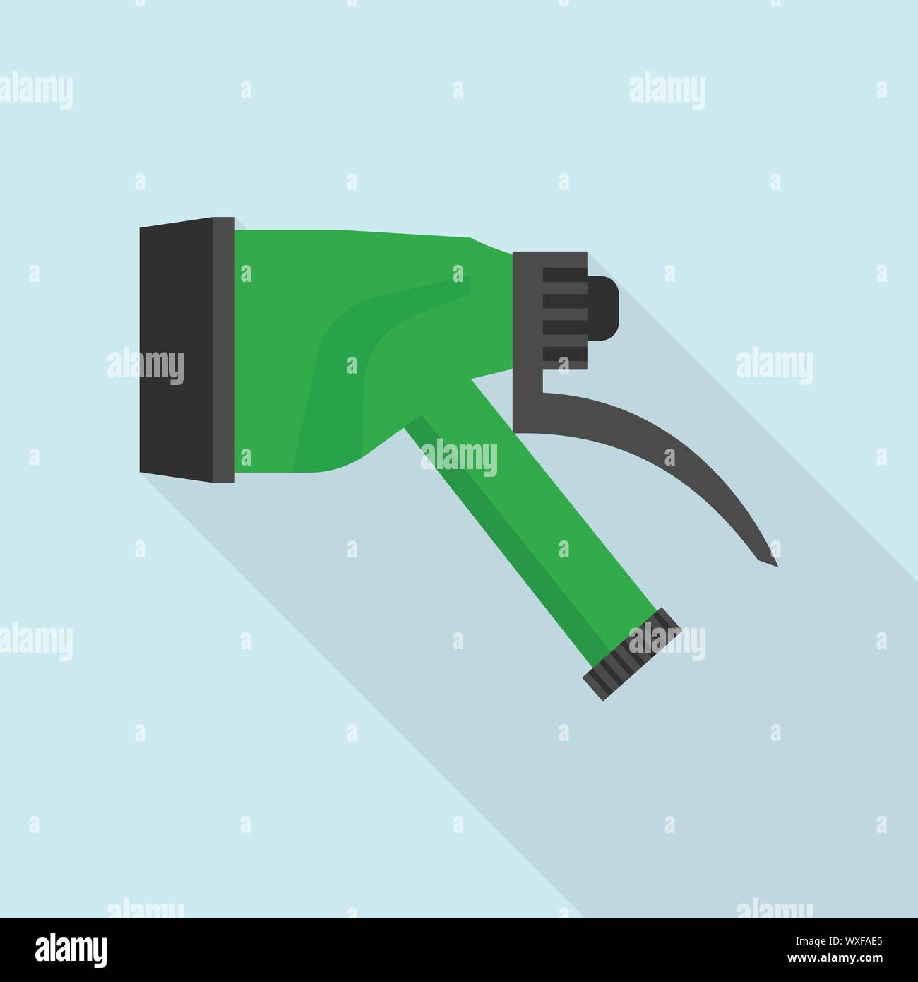 Water sprinkler icon. Flat illustration of water sprinkler vector icon ...
