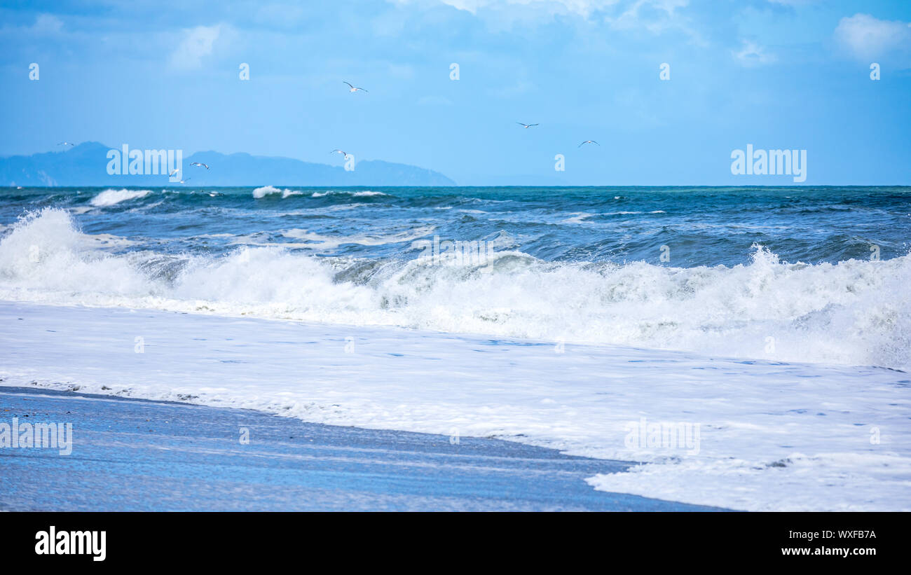 High speed waves closeup view hi-res stock photography and images - Alamy