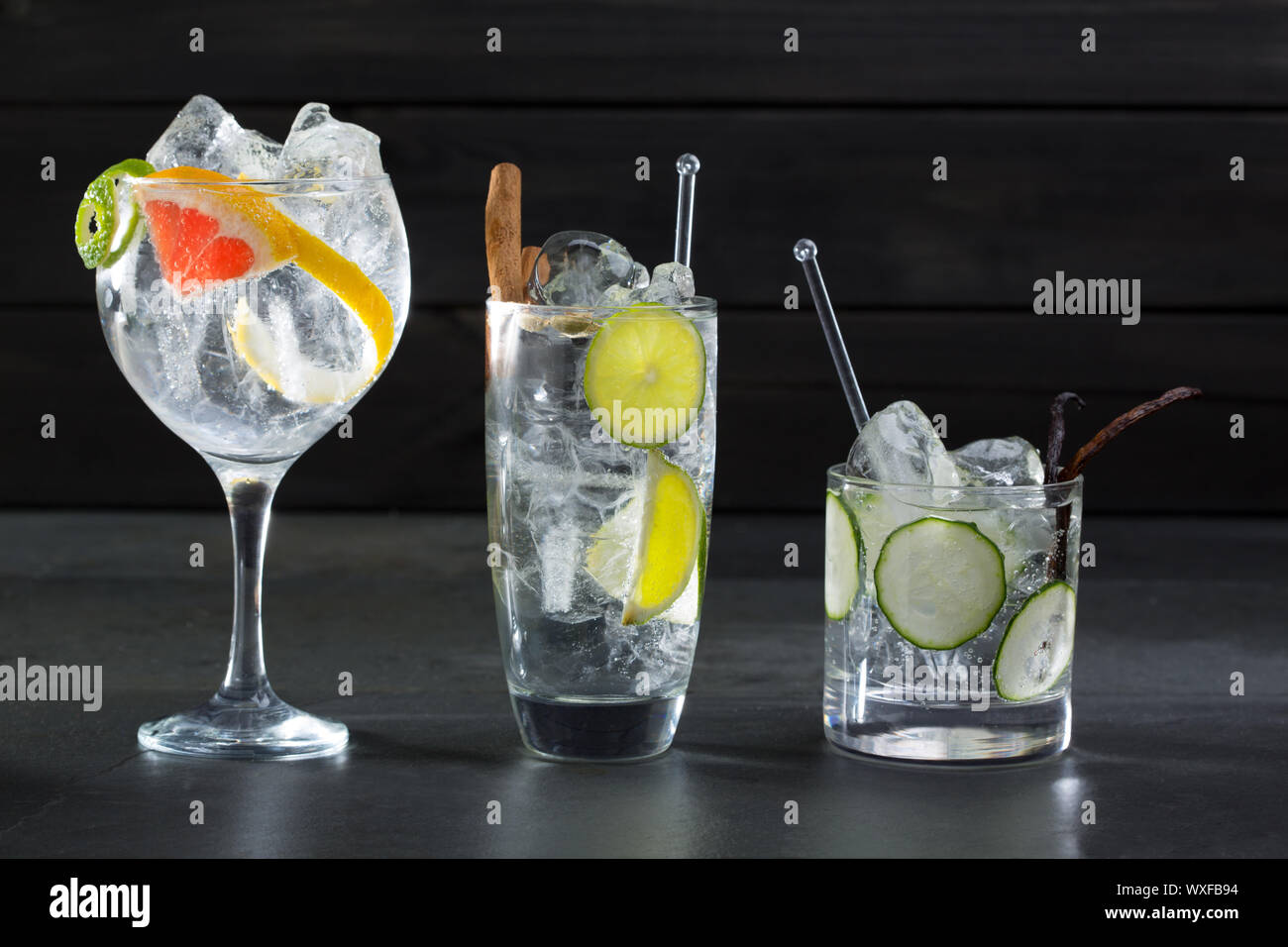 Gin tonic with cucumber hi-res stock photography and images - Page 6 - Alamy