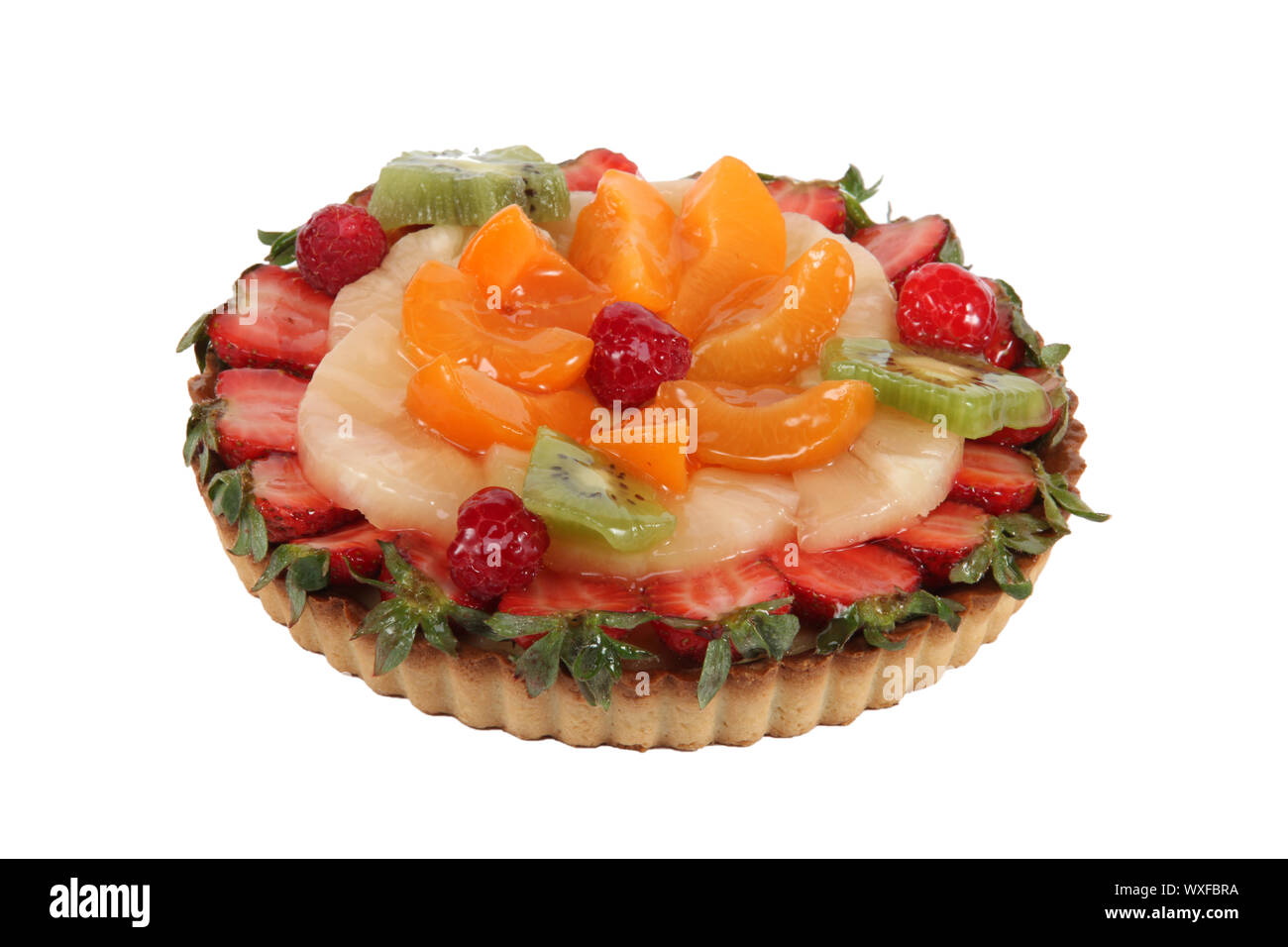 Mixed fruit tart Stock Photo Alamy