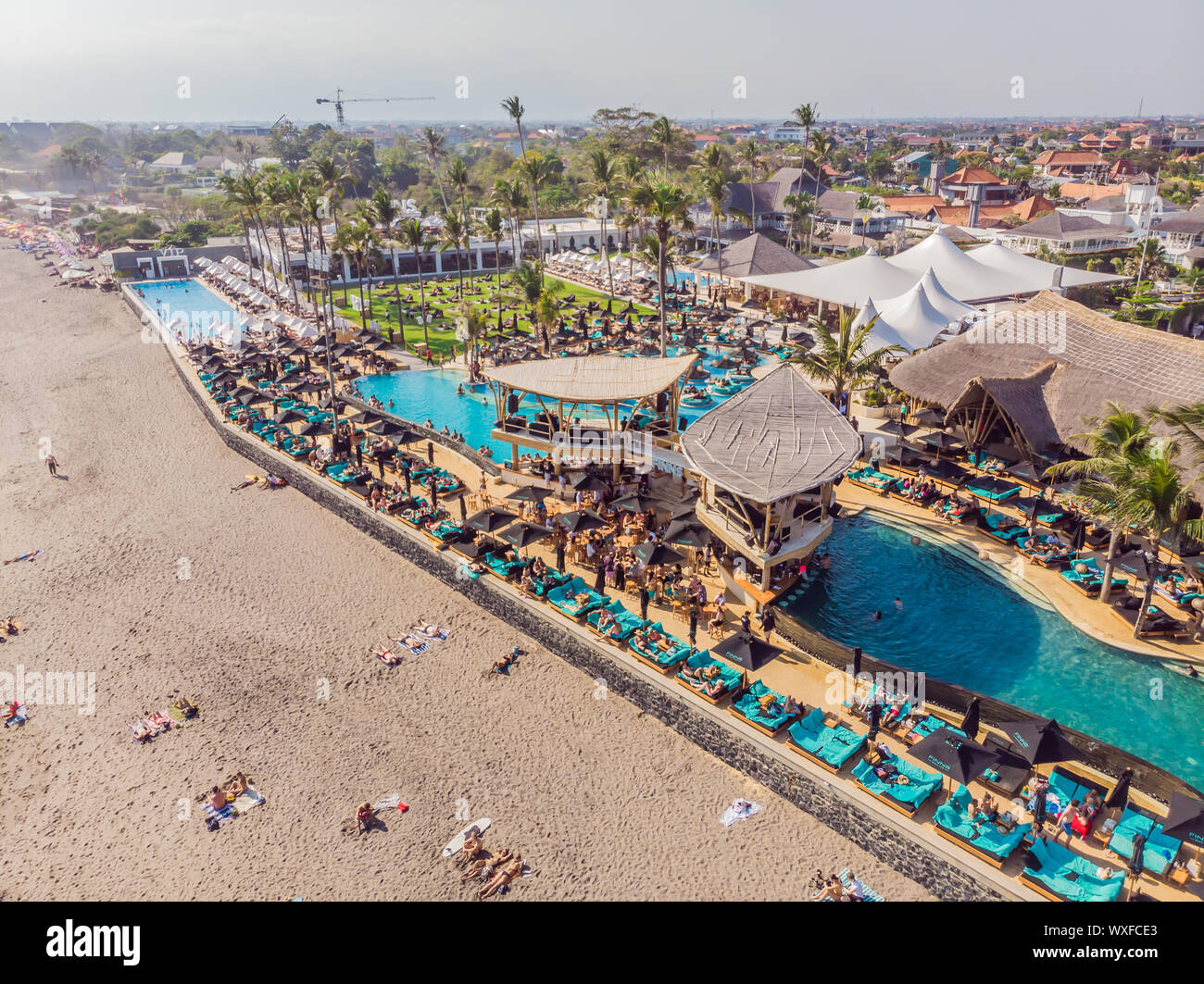 26.07.2019 Bali, Indonesia FINNS Bali Beach Club Batu Balong beach