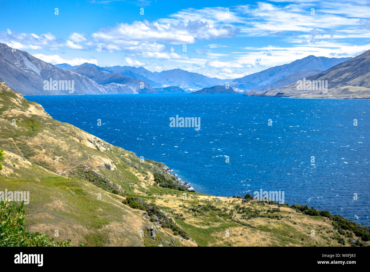 lake Wanaka; New Zealand south island Stock Photo - Alamy