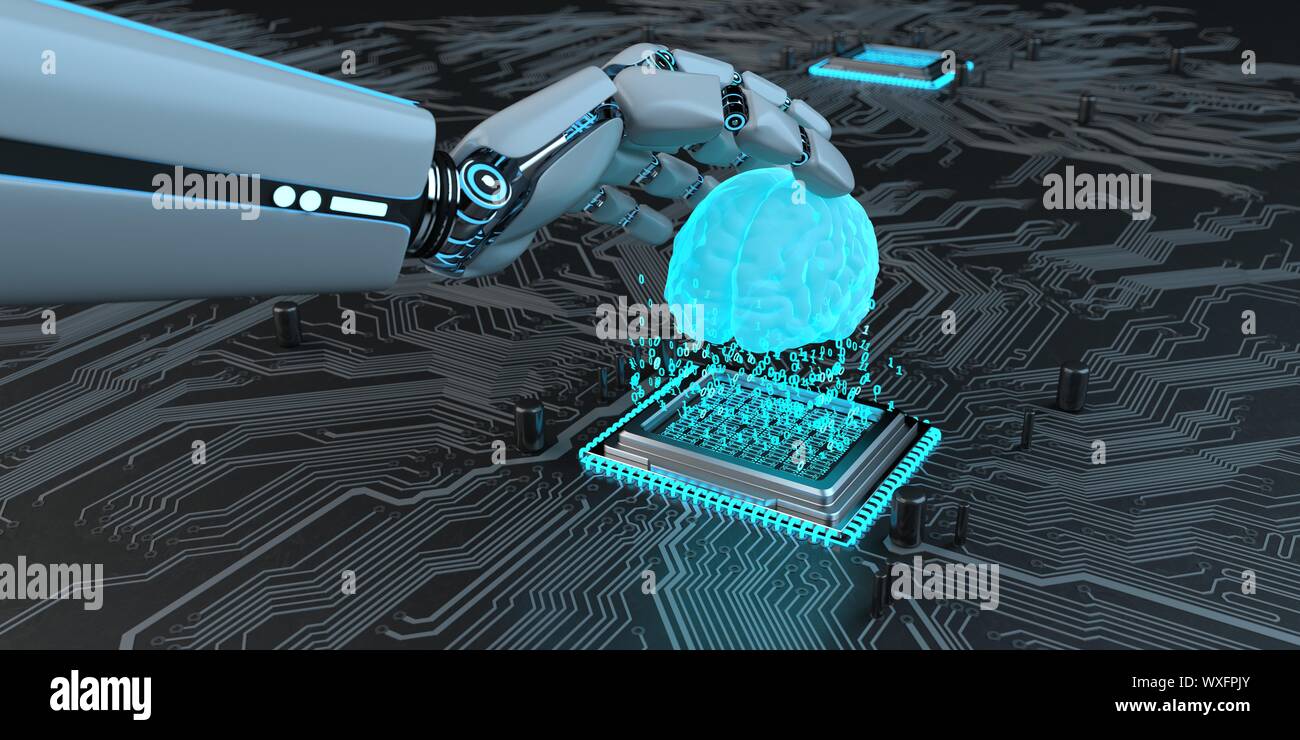 AI Developing Stock Photo
