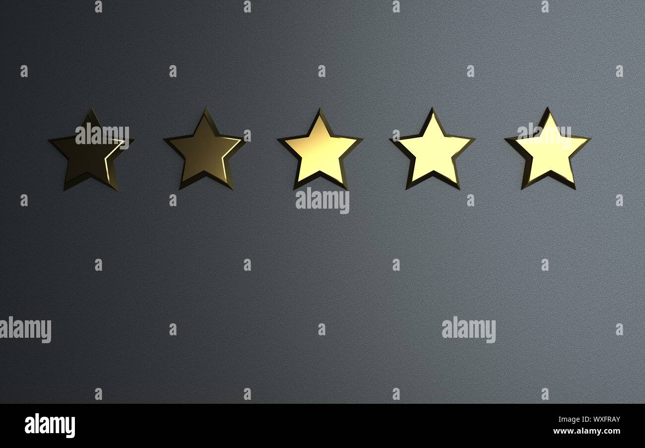 5 Stars Rating Stock Photo Alamy