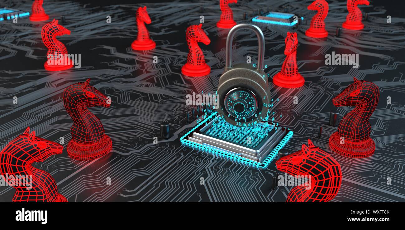 Hardware Encryption DLock Processor Trojans Stock Photo Alamy