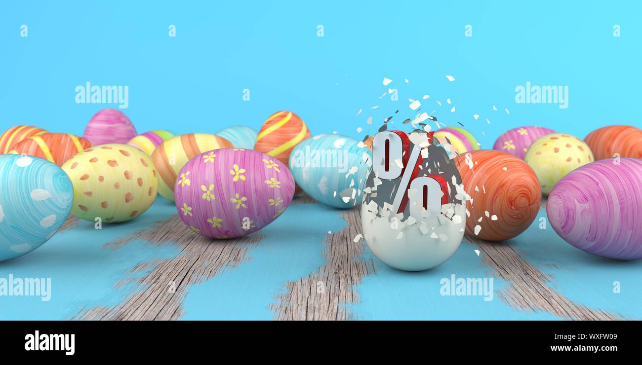 Colored Easter Eggs Discount Stock Photo Alamy