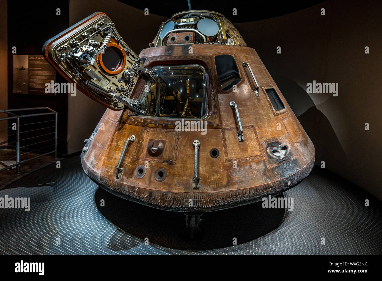 Cape Canaveral, Florida, USA - Space capsule for astronauts Stock Photo
