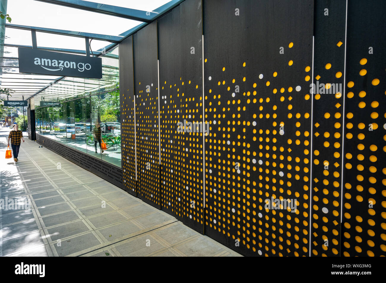 Seattle, Washington, USA Amazon Go grocery store Stock Photo Alamy