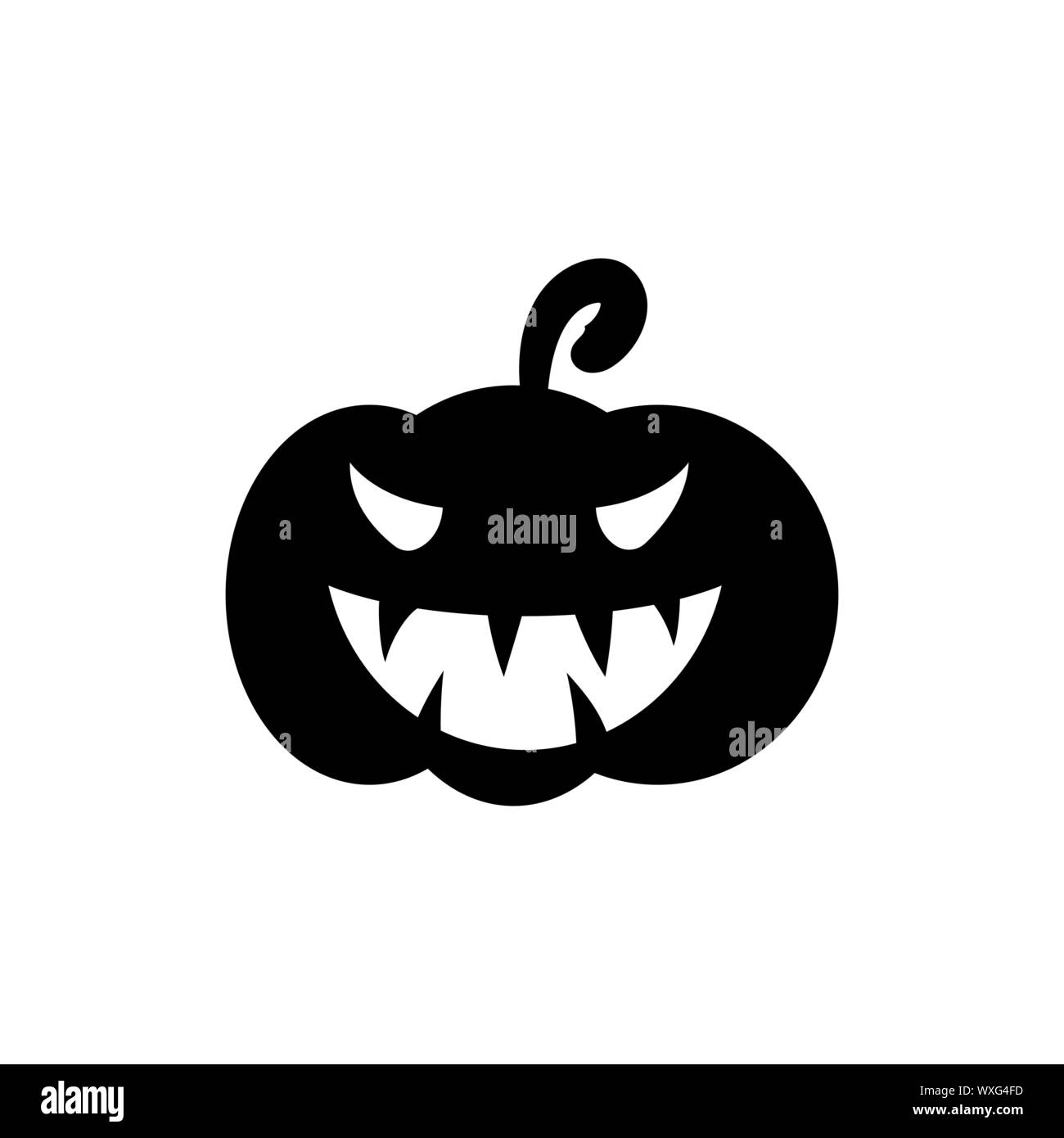 Jack o'lantern Happy Halloween icon vector illustration Stock Vector ...