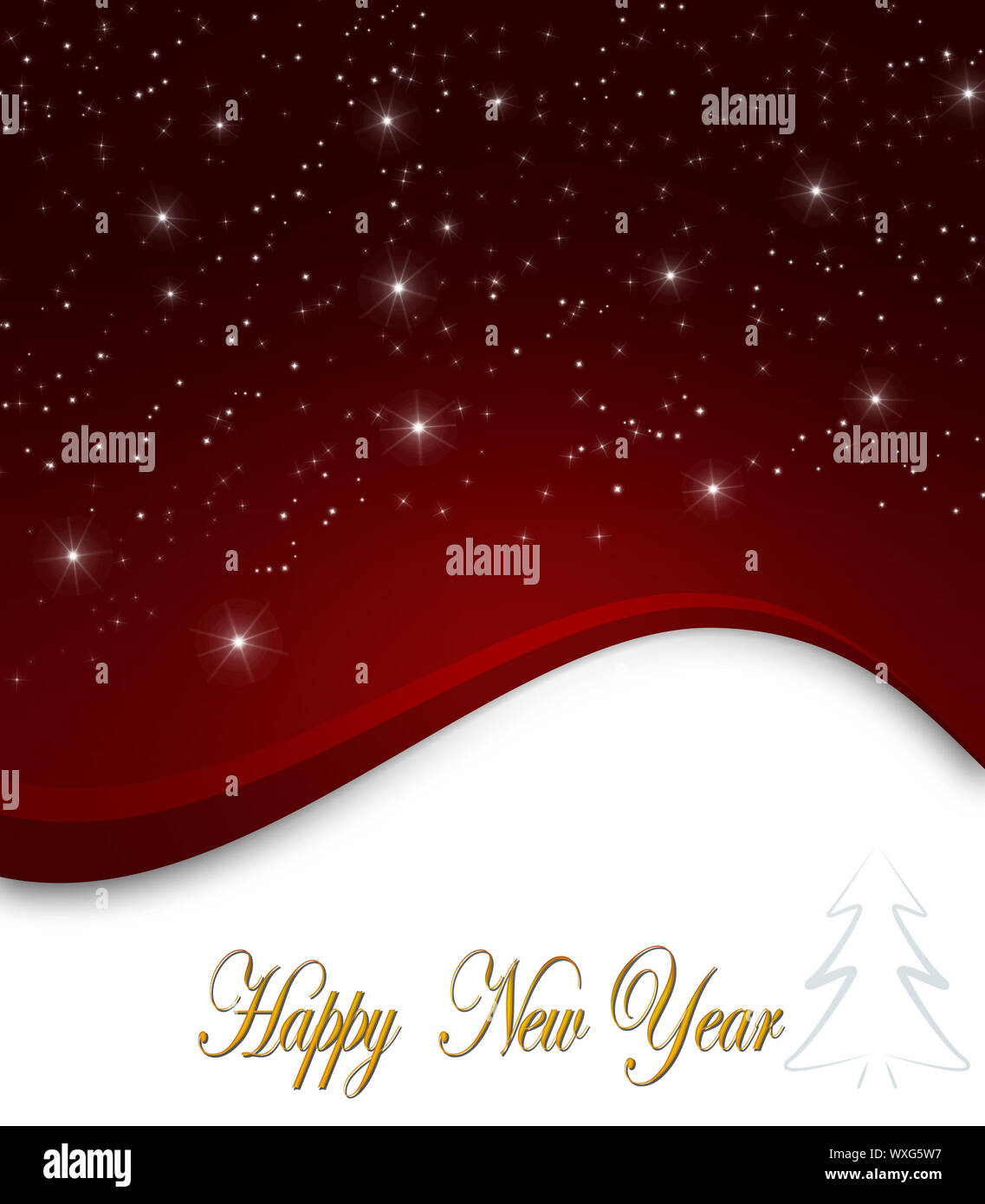 Holiday background for New Year with stars Stock Photo - Alamy