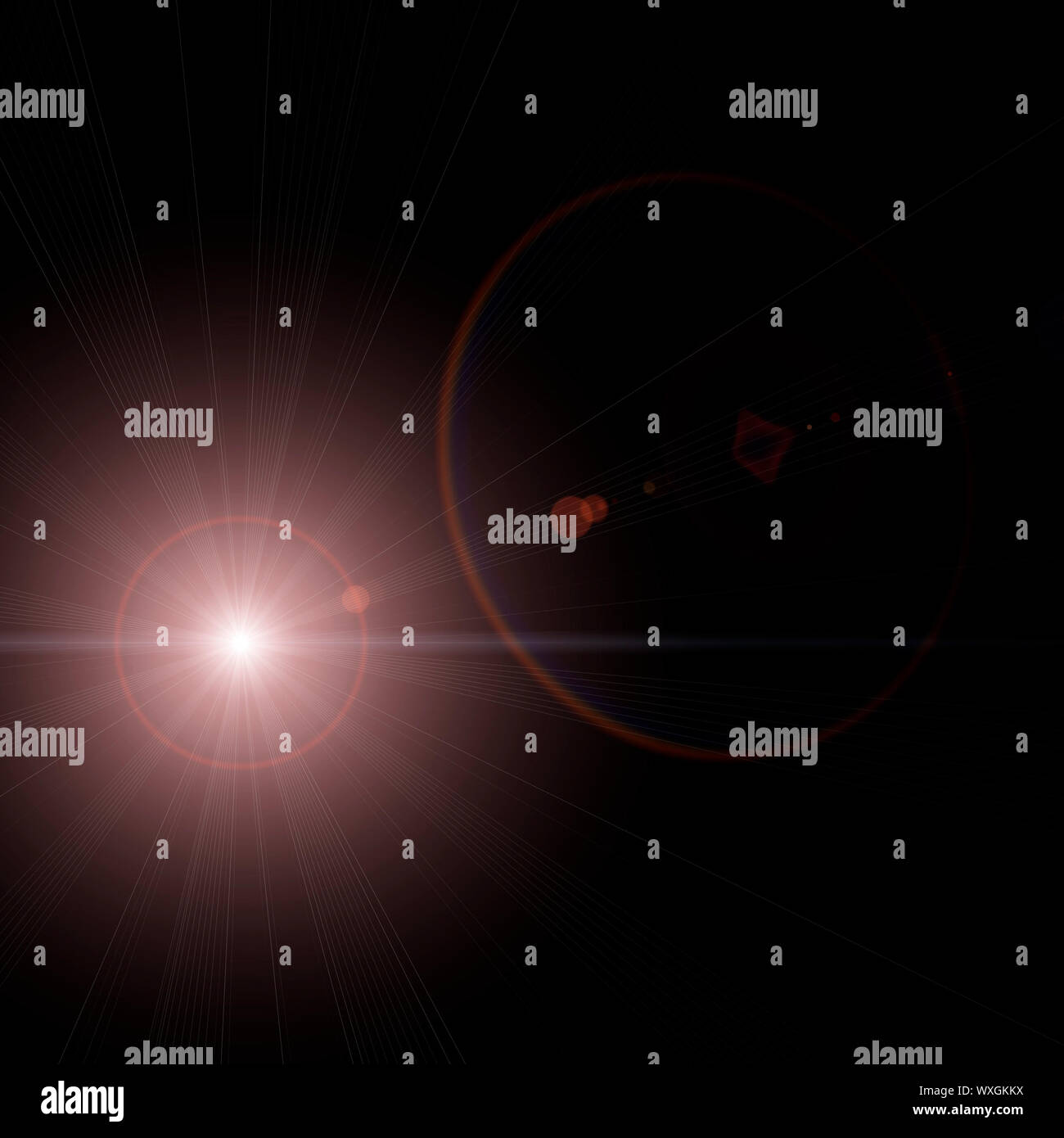 An illustration of a bright star background Stock Photo - Alamy