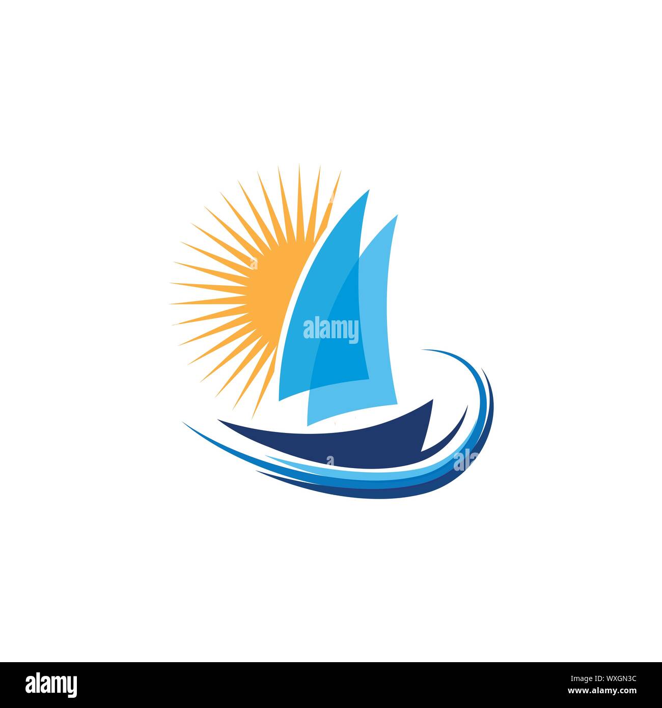 Cruise ship Logo Template vector icon illustration design Stock Vector ...