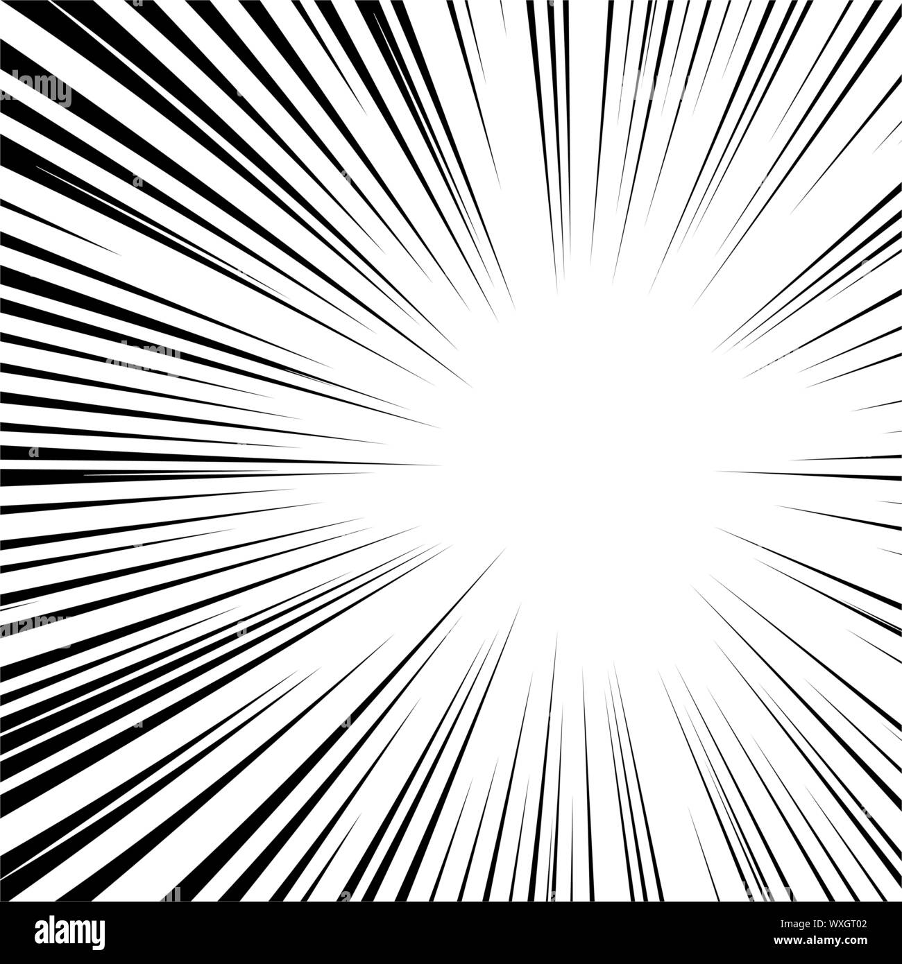 Speed Lines Comic Book Design Element Vector Illustration Stock Vector Image Art Alamy