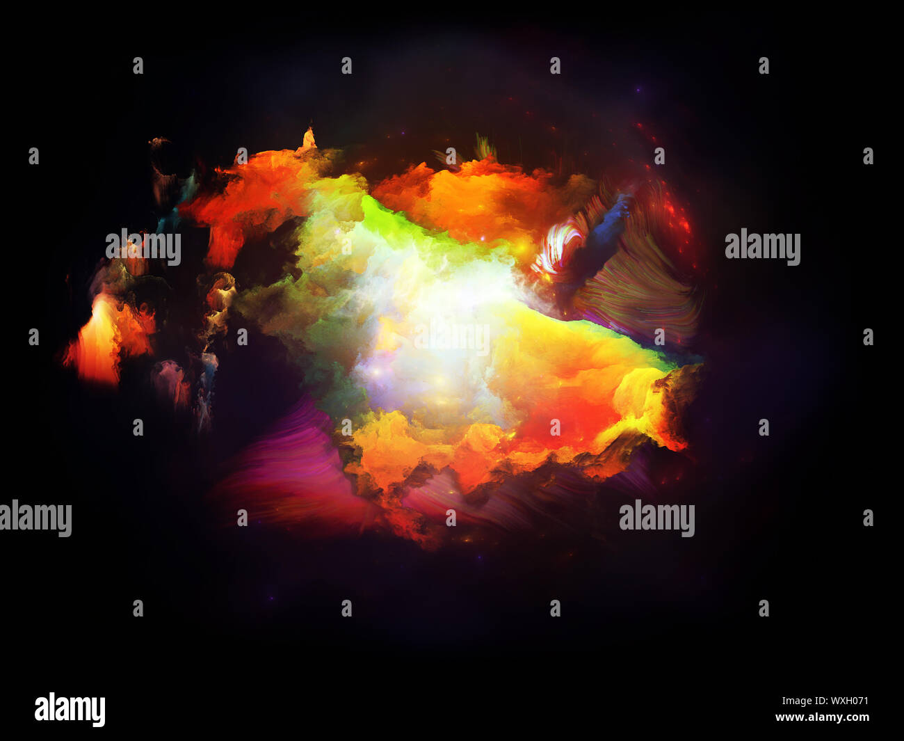 Creativity Element Arrangement of colorful design elements on the subject of design ...
