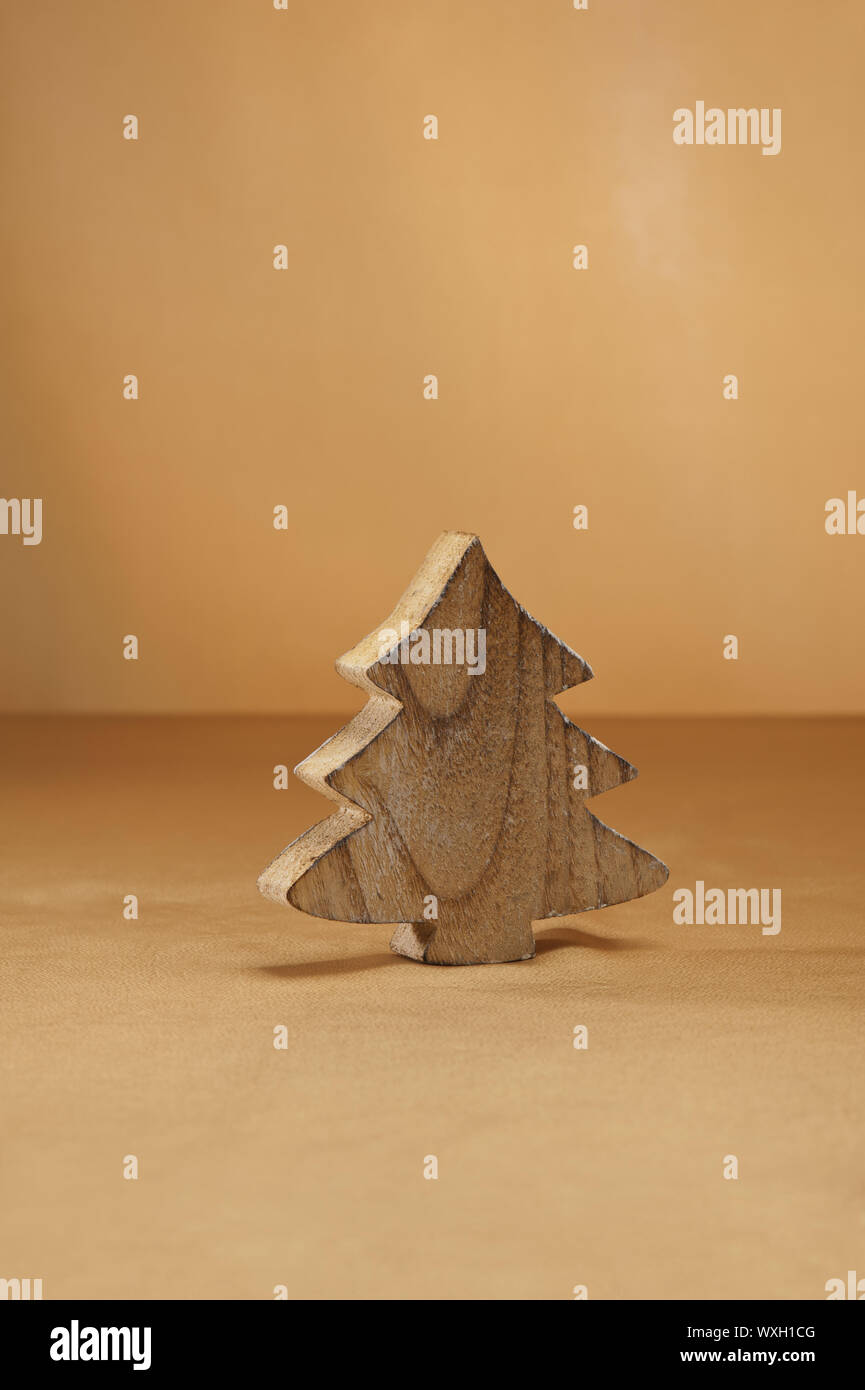 Christmas tree ornament in shape of a Christmas tree Stock Photo - Alamy