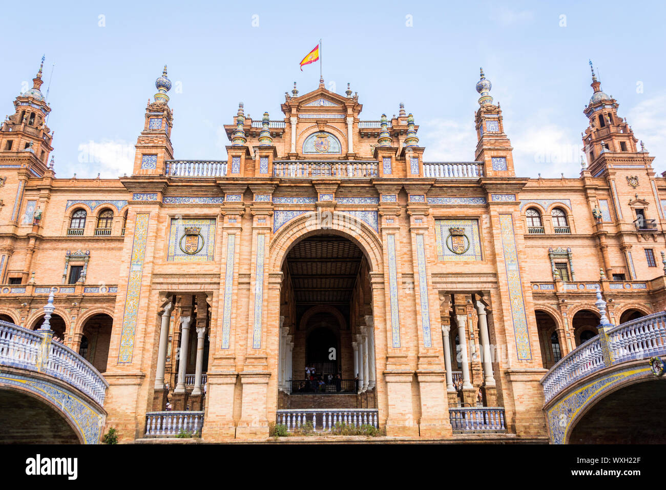 The Plaza Espana, (Spanish Plaza) one of the most popular tourist