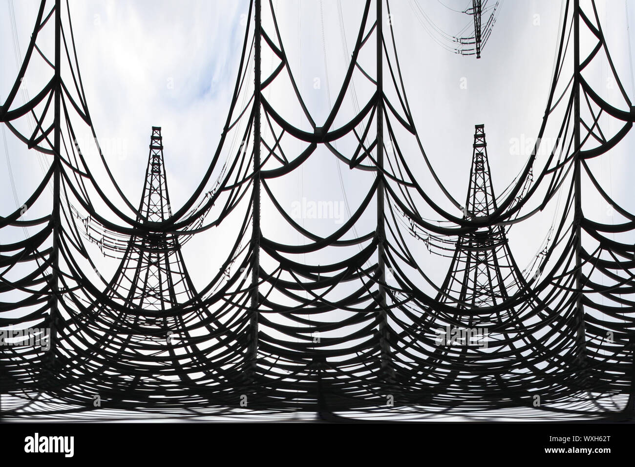 Strommast Stock Photo