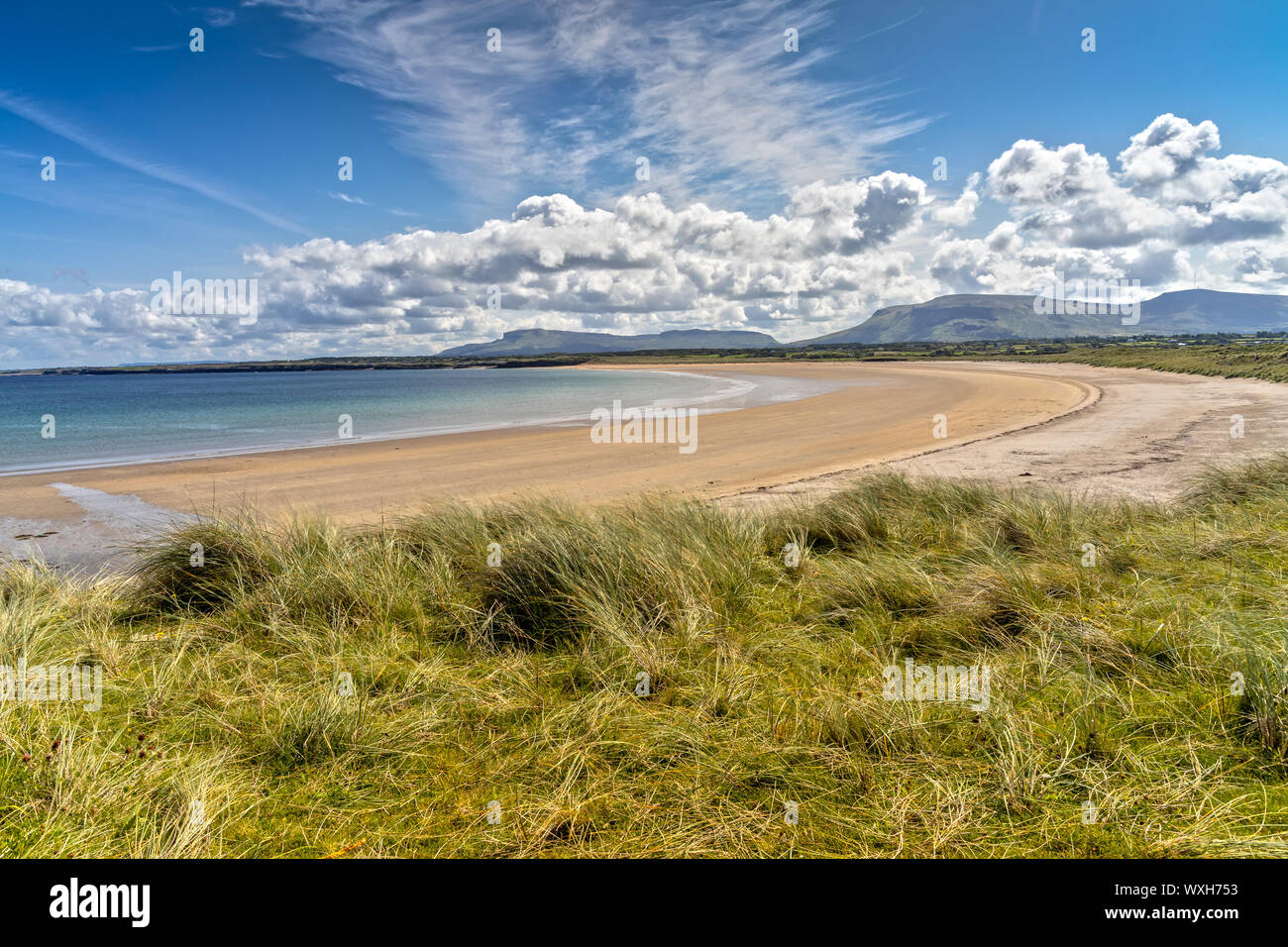 Lonely Mullaghmore Beach in County Sligo, Ireland Stock Photo