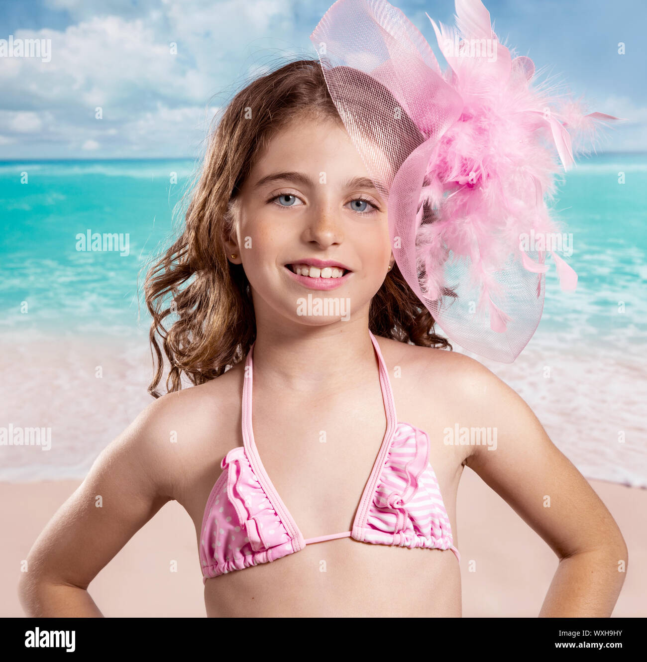 Child girl bikini fashion hi-res stock photography and images - Page 2 -  Alamy