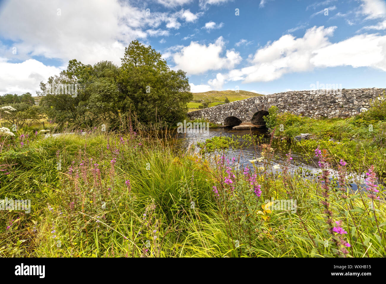 Quiet Man Bridge in County Galway, Ireland Stock Photo