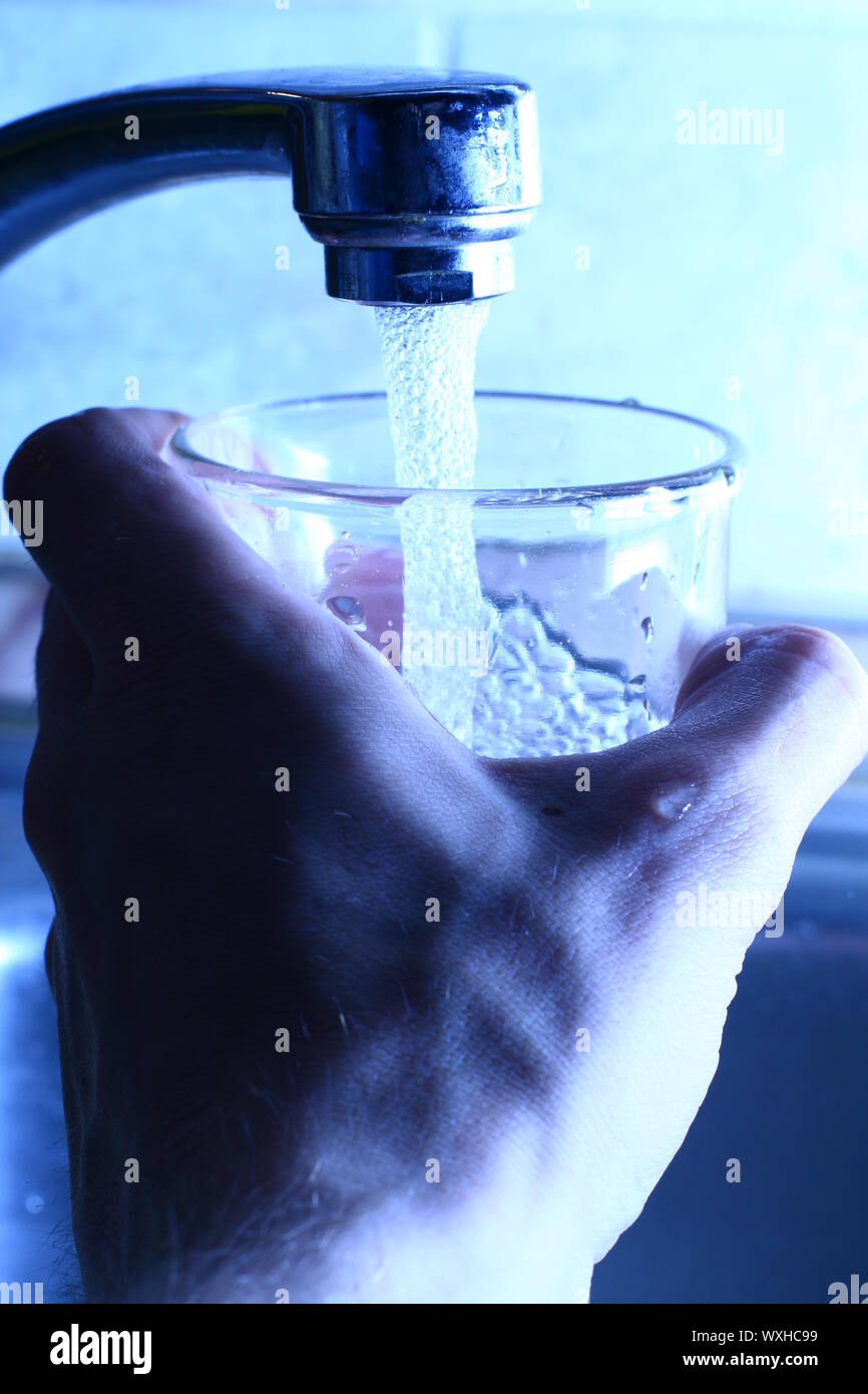 take water in glass from water wet Stock Photo Alamy