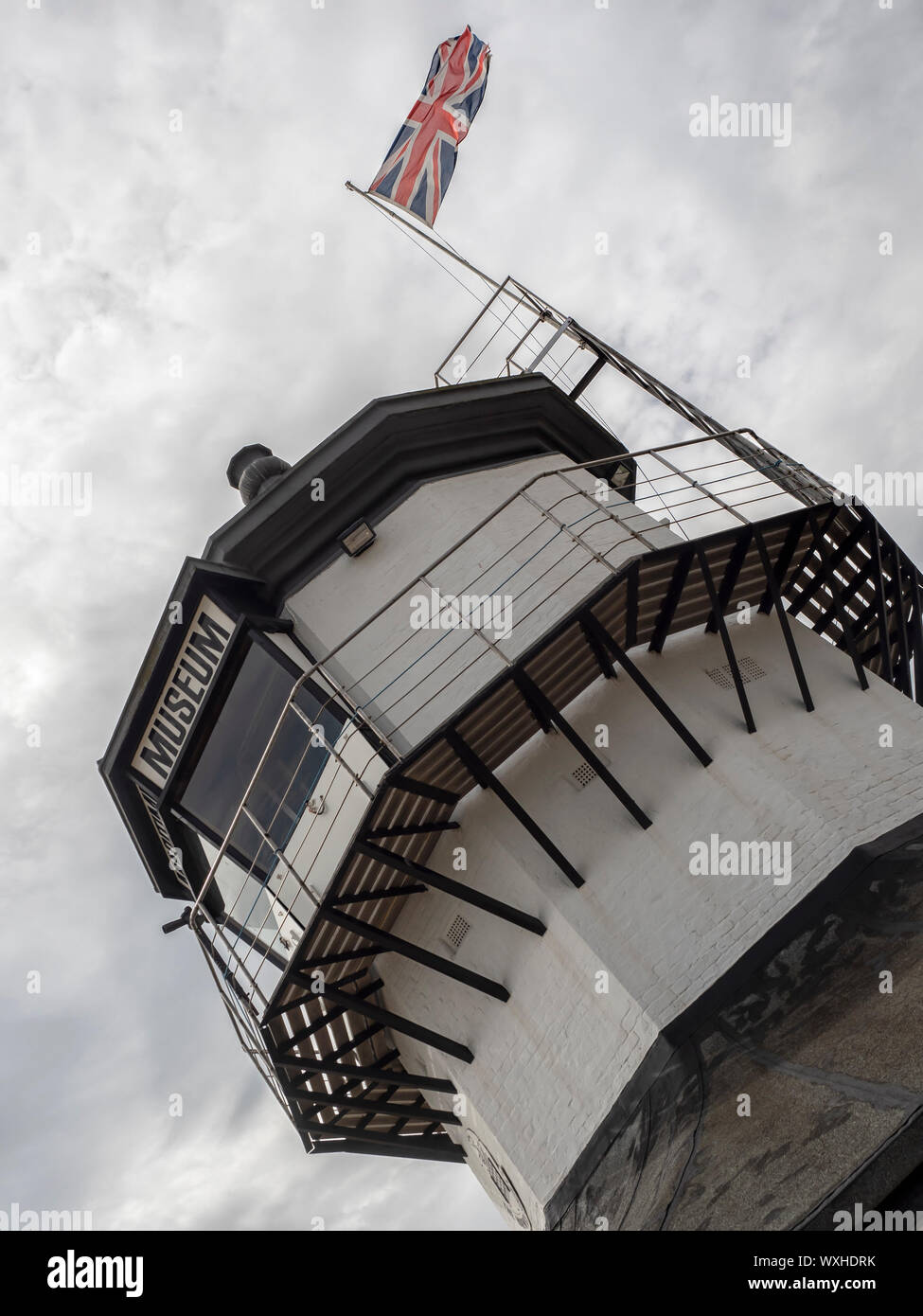 HARWICH, ESSEX, UK - AUGUST 12, 2018:  Exterior view of the Low Light House  on the seafront Stock Photo