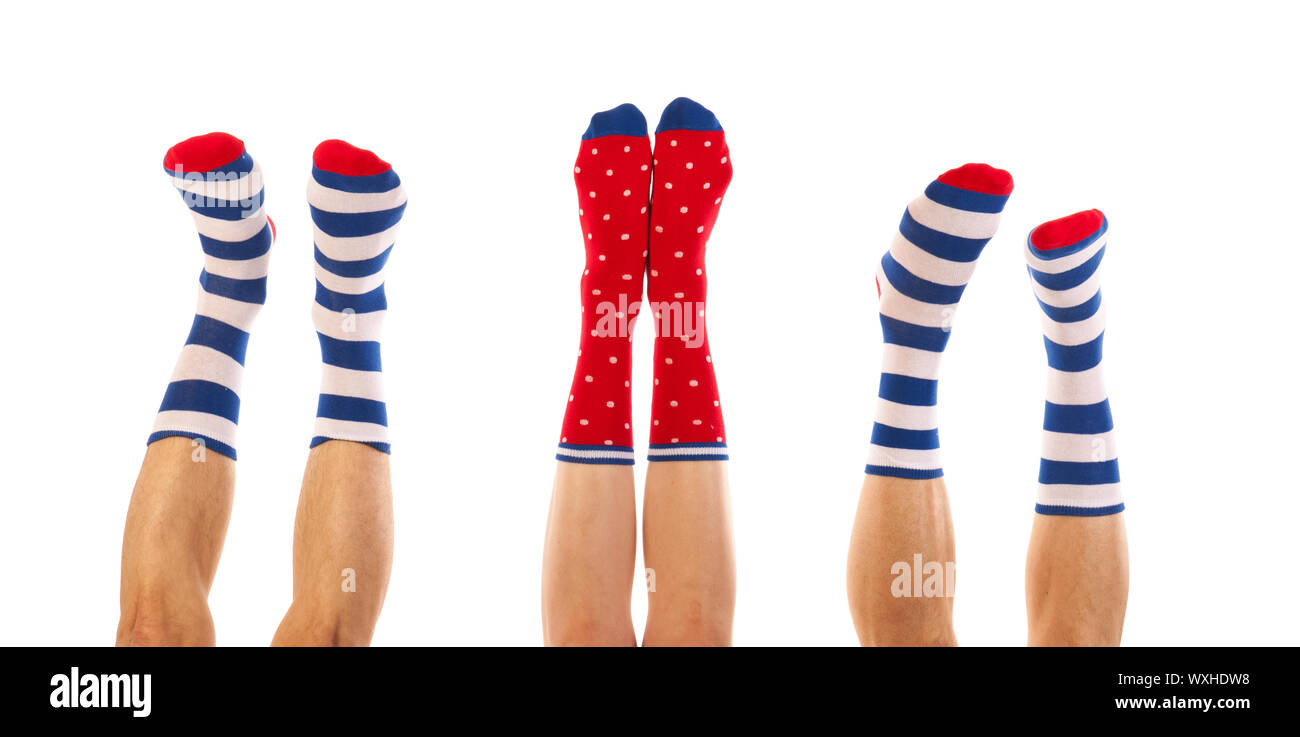 Dotted Socks | Rust