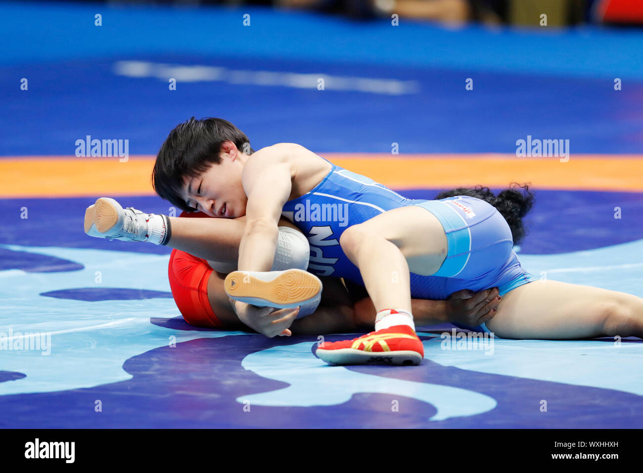 Nursultan, Kazakhstan. 17th Sep, 2019. (TopBottom) Yuki Irie (JPN